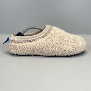 Bombas Sunday Slippers Womens Size 9 Beige Sherpa Warm Cozy Slip On Mule Shoes
